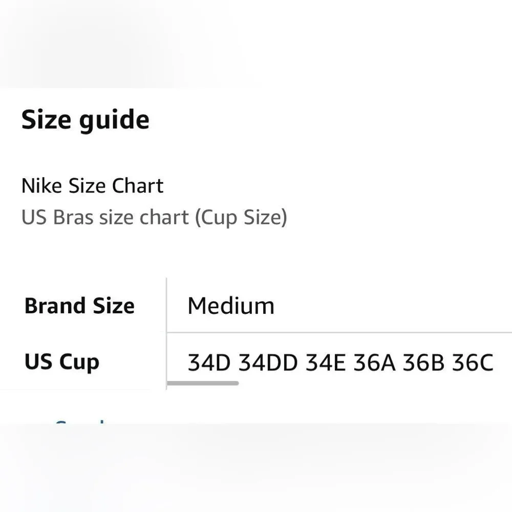 Nike Women's Victory Compression Bra | Medium | Smoke Grey